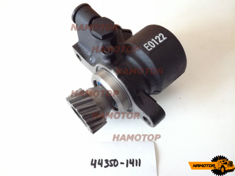 Насос ГУР HINO J05D,J07E,J08E 44350-1411A 44310-E0120 (шестерня наклон вправо, 20 зубьев)  AISIN JAPAN